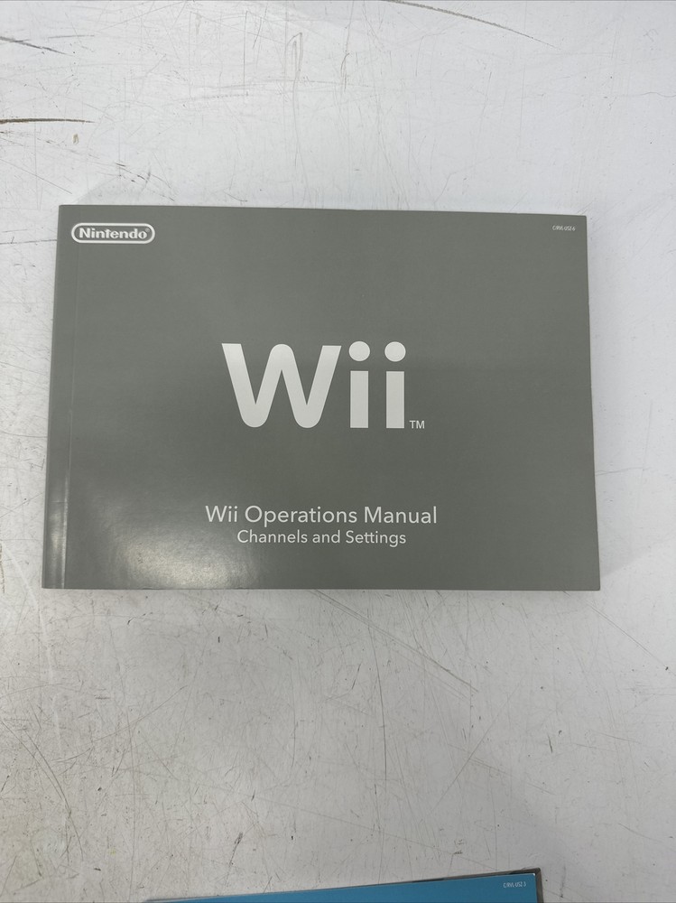 Wii Operations Manual Channels and Settings, System Setup, Wii Wheel ECT