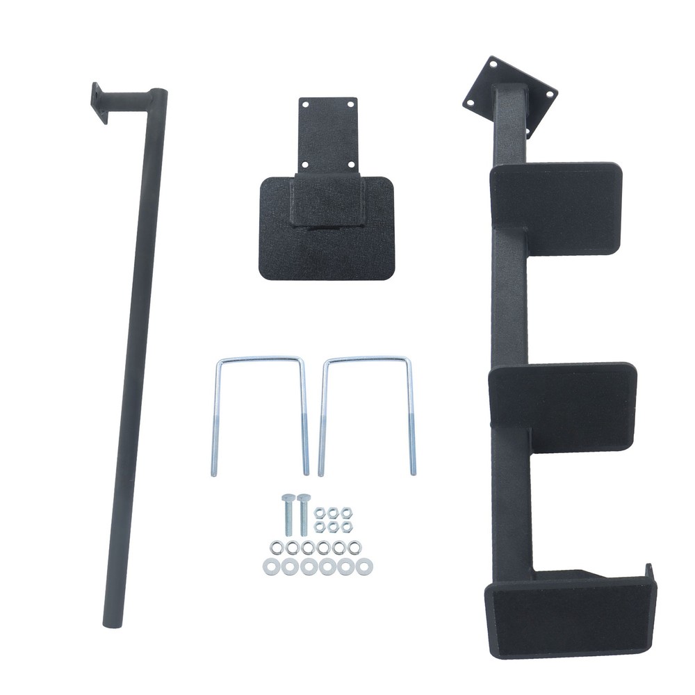 NEW 3 Step Boat Step Deep ''V'' Boat Trailer Steps Heavy Duty w/ Handle