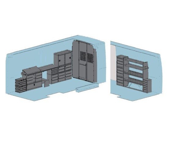 Adrian Steel 4004H, Locksmith Starter Package