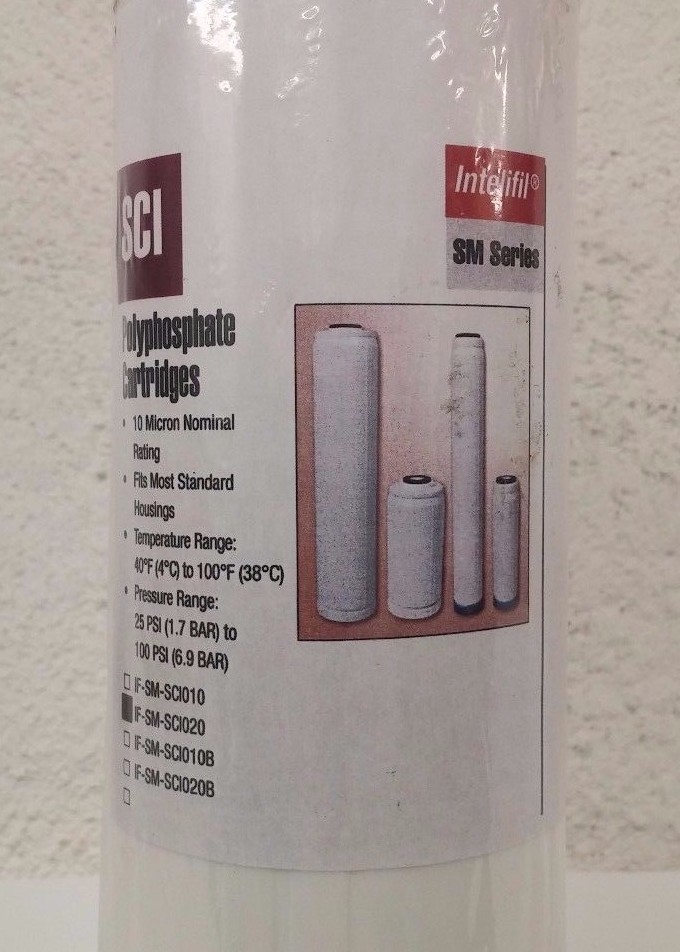 Intelifil SM Series IF-SM-SCI020 60K Gal. Polyphos. Scale & Corrosion Filter