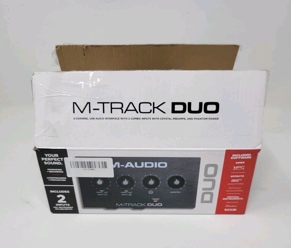 M-Audio M-Track Duo 2-Channel USB Interface