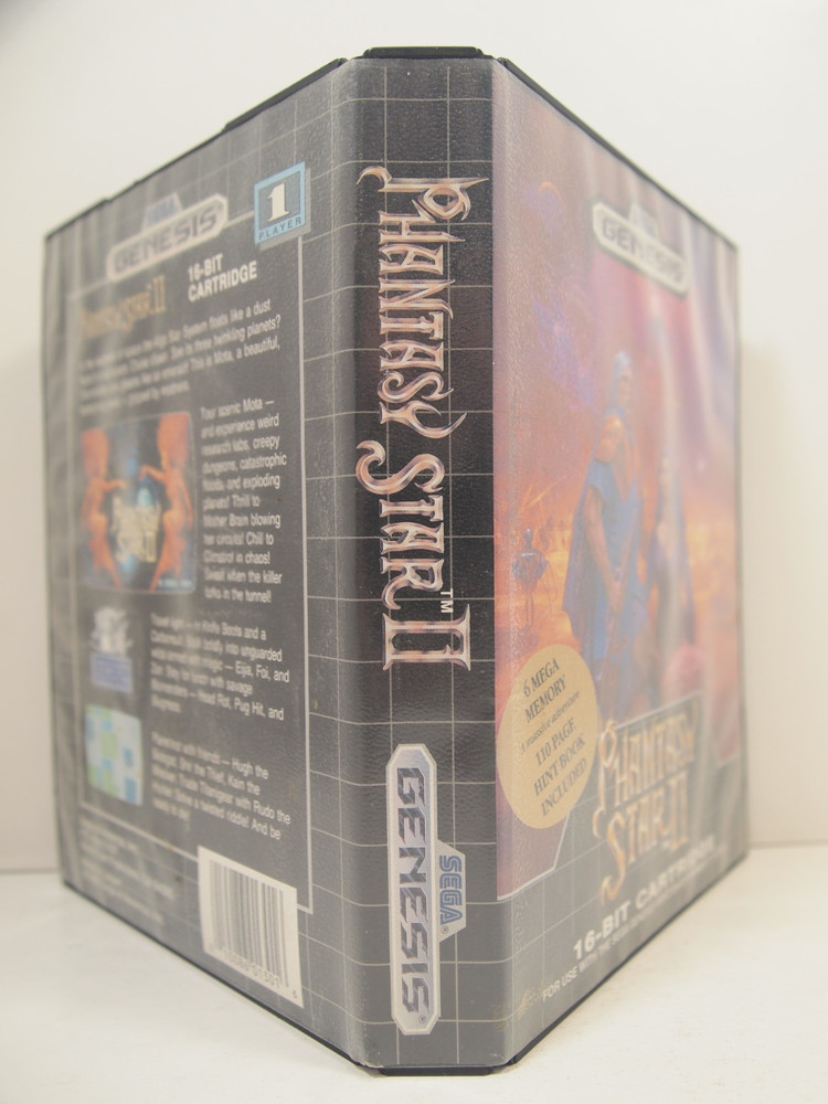Phantasy Star II 2 Case (SEGA Genesis) Authentic BOX ONLY