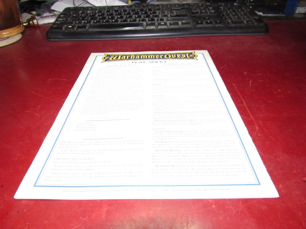 Warhammer Quest (1995): Adventure Book