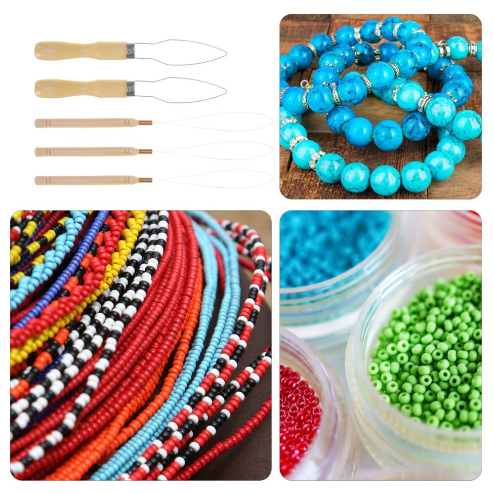 5 Pcs Wire Threader Beading Device Extension Tool Diy Tools Automatic