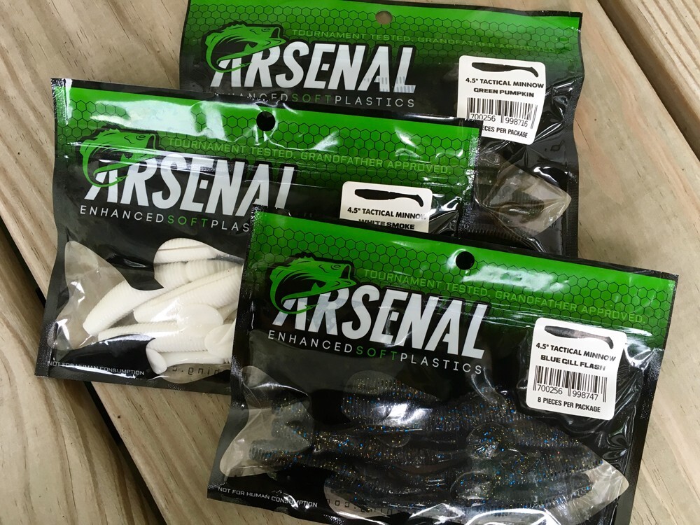 Tactical Minnow 4.5" 8PK - Chartreuse Shad