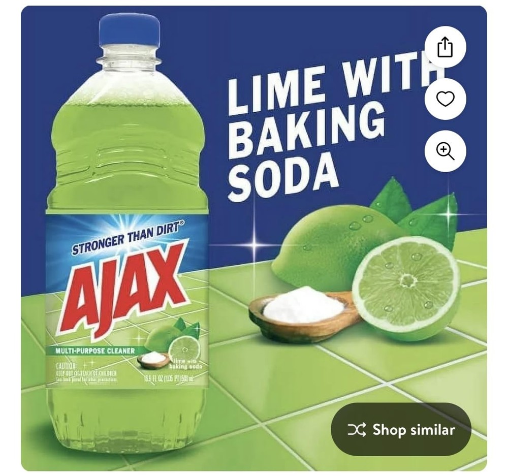 Ajax Lime Scented Multipurpose Cleaner 16.9 oz.
