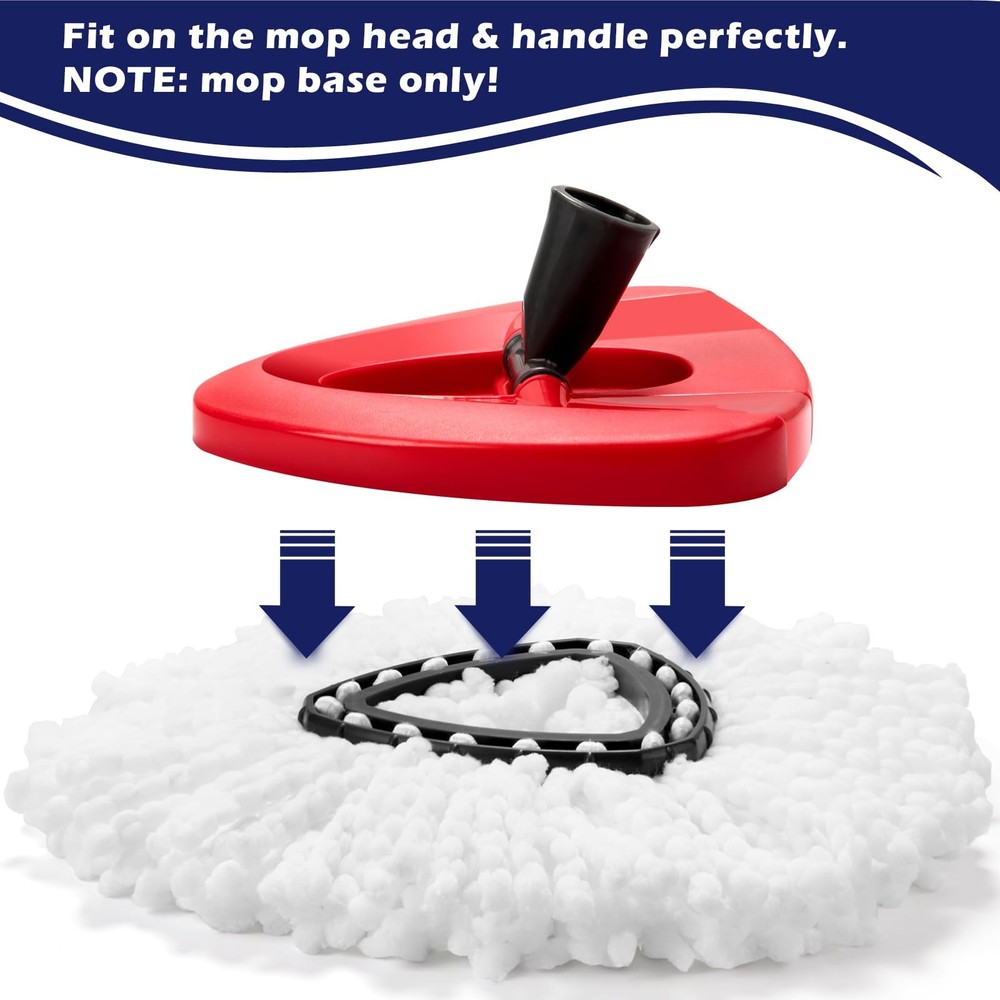 Spin Mop Replacement Base Ocedar EasyWring 1 Tank System Compatible Mop Head