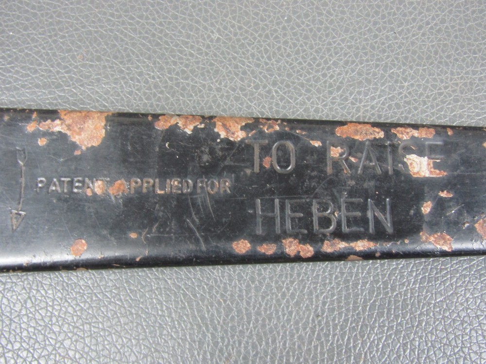 Vintage Metallifacture jack handle classic car tool kit