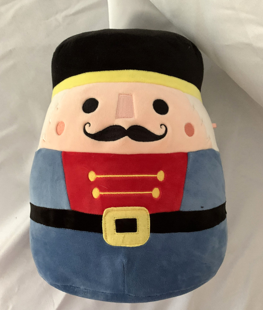 New! Nutcracker Squishmallow 2019 Blue Nutcracker