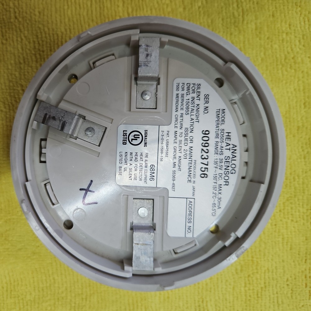 Silent Knight Heat Detector SD505-AHS