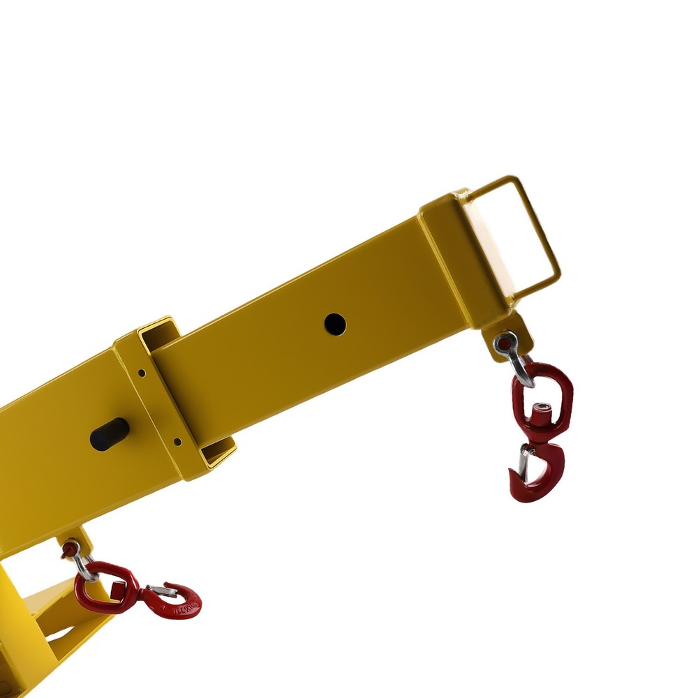 Crane Jib Boom Fork Mounted Telescoping Double-fork Design For skid steers