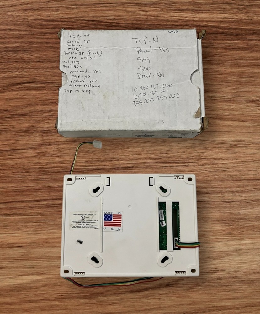 DMP 690-W LCD Security Command Alpha Keypad White