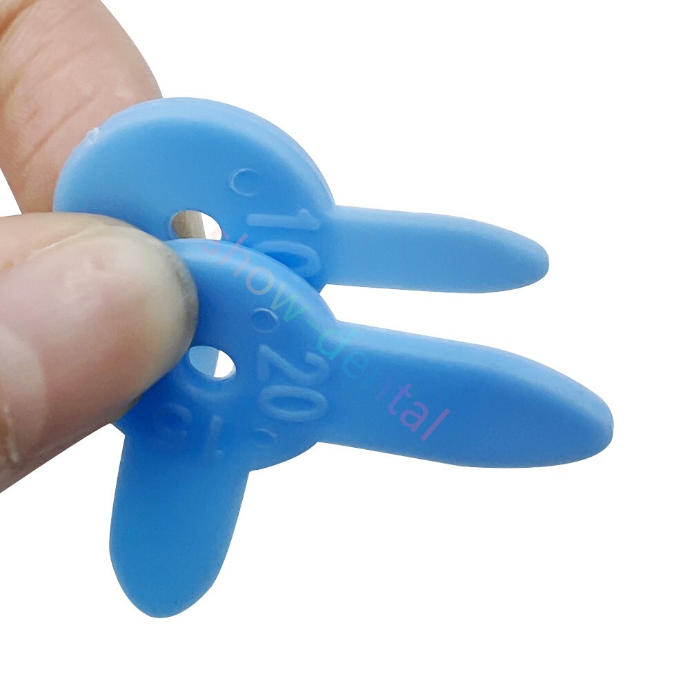 Dental Interproximal Fleximeter Strips Teeth Gap Bite Occlusion Messure Ruler