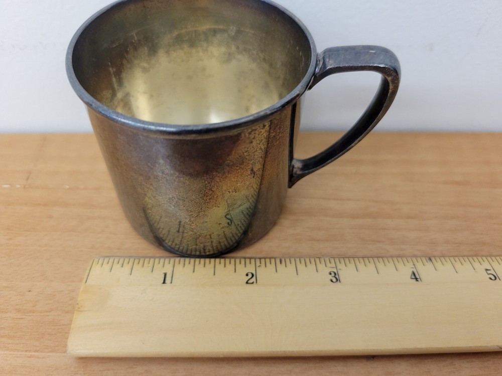 Vintage Silver Plated Baby Cup