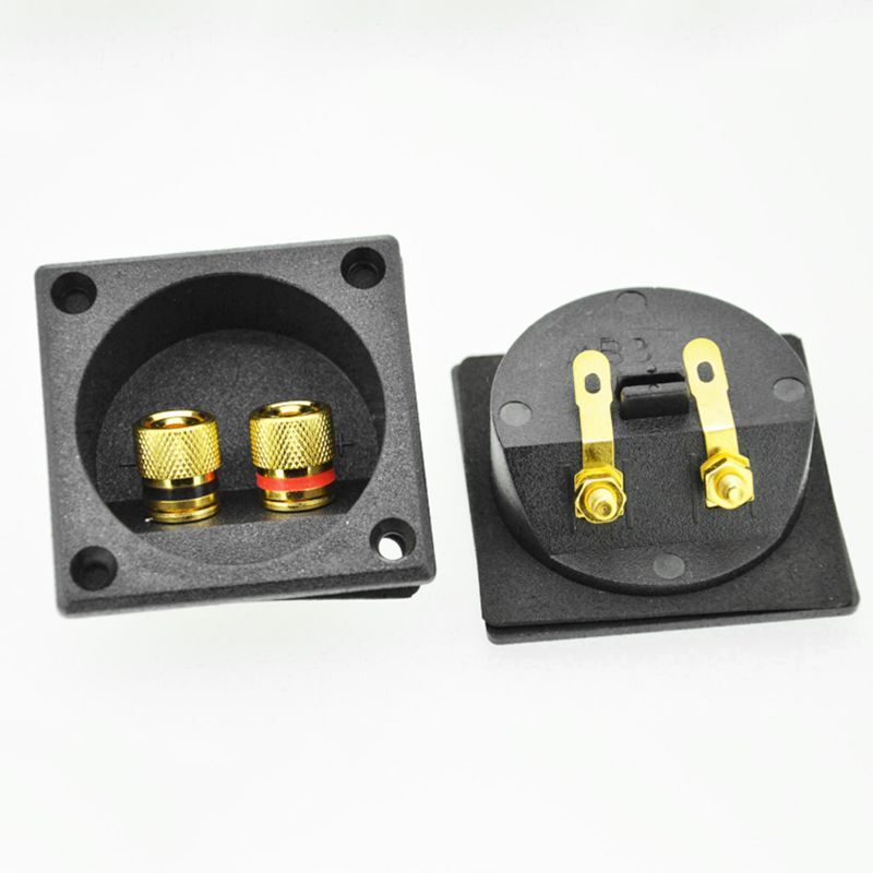 Banana Socketing Speaker Terminals Speaker Connection Box Speaker Accessories