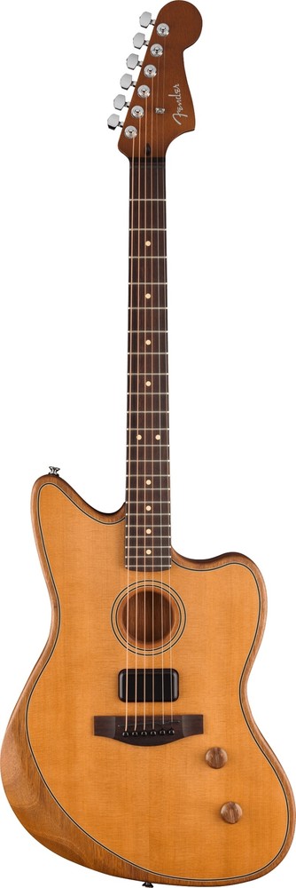 Fender Acoustasonic Standard Jazzmaster - Aged Natural (Open Box)