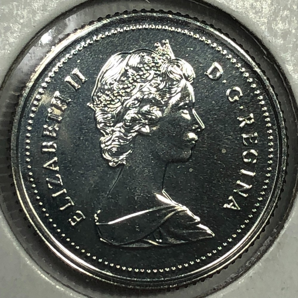 1986 Canada Ten Cent Foreign Coin #1699