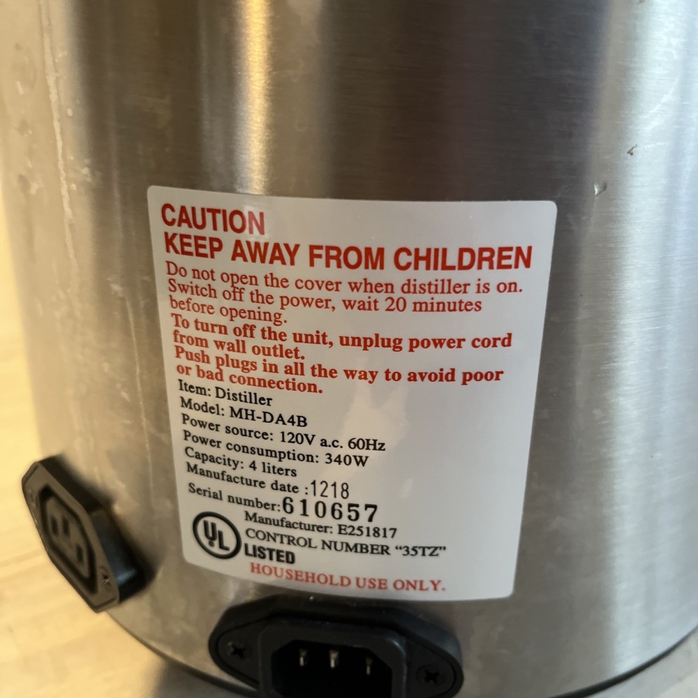 Still Spirits Air Still Distiller MH-DA4B Tested