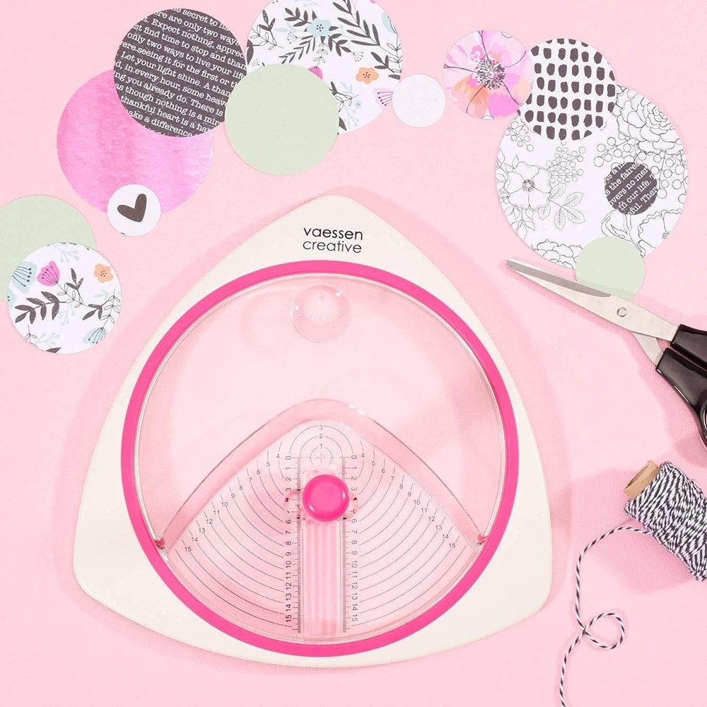 Vaessen Creative Circle Cutter - Paper Crafts Card Making