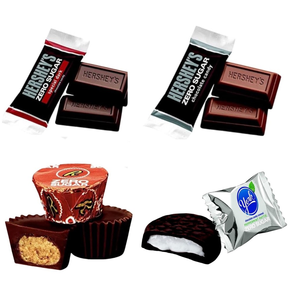 ZERO SUGAR HERSHEY'S, REESE, YORK, CHOCOLATE ASSORTED-BULK BAG PRICE LIMITED NOW