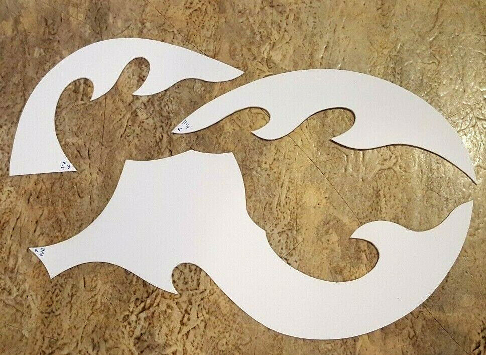 Micas Para Quinto Paracho Blancas PSY-QNTOWHT (Pickguards Only) White