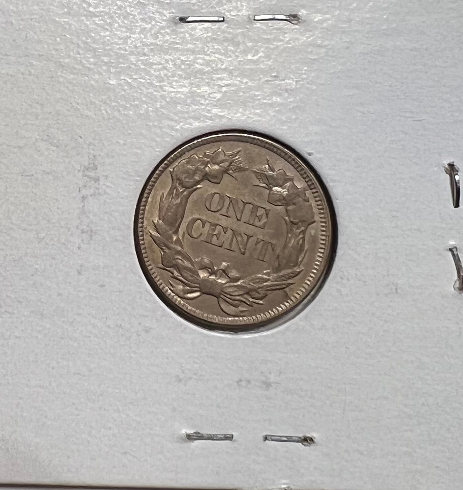 1857 Flying Eagle Copper Cent 1C Beautiful Strike!! Super Nice !!