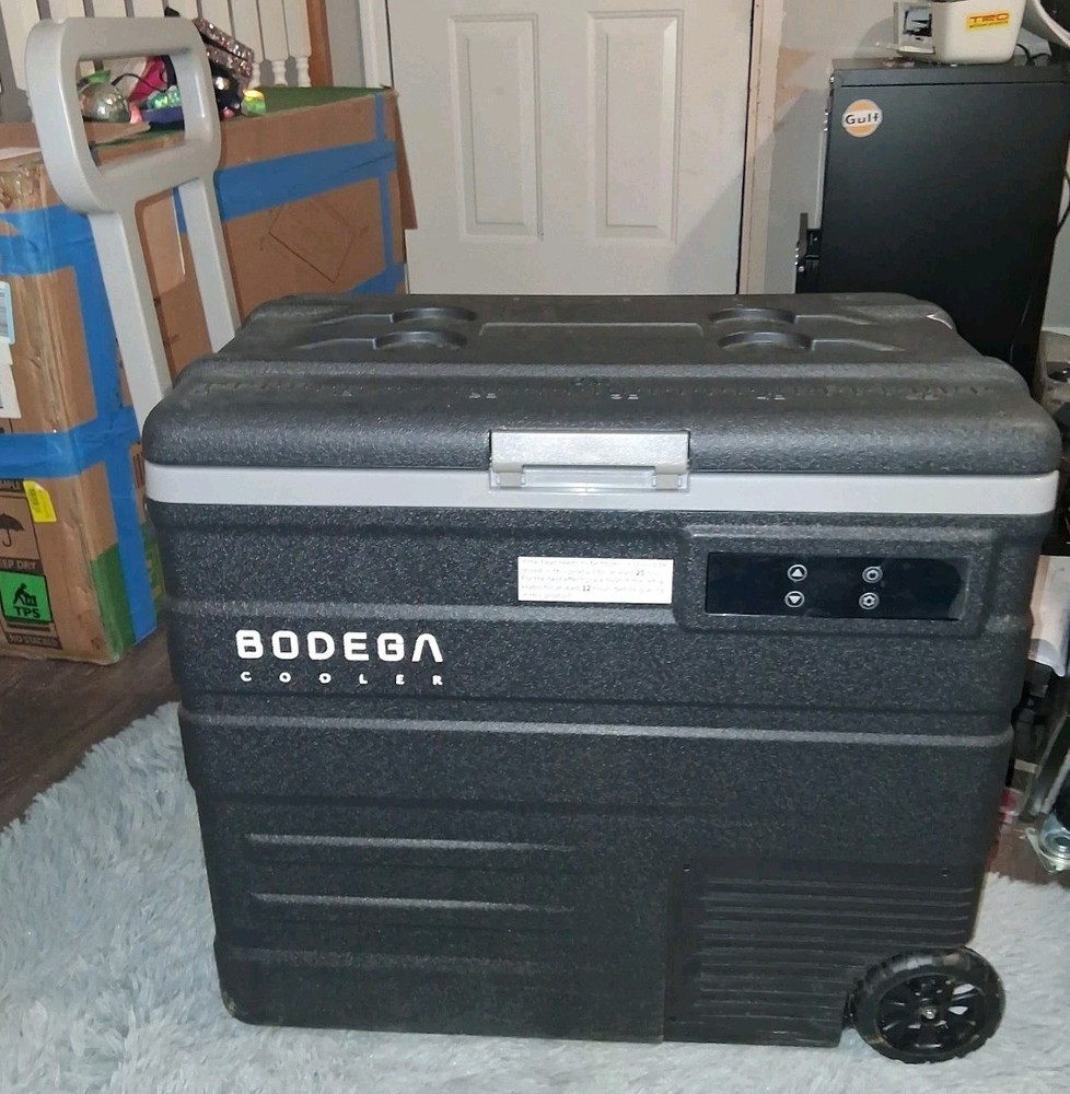 BODEGACOOLER 12 Volt Car Refrigerator, Car Fridge Single Zone,RV Portable Fre...