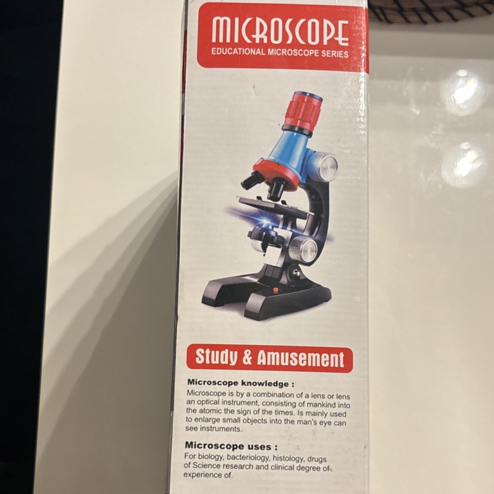 Microscope Educational Microscope Series Science Microscope Kit 100x 400x 1200x