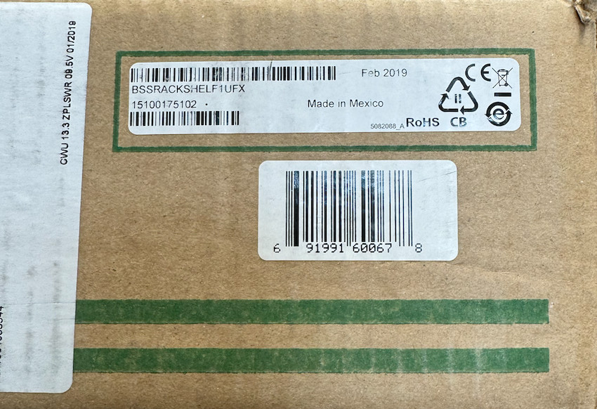 BSS Rack Shelf 1UFX (New in Box)