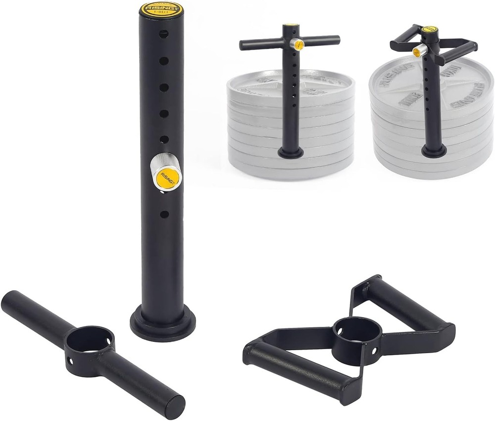 Adjustable Kettlebell Handle,Heavy Duty Kettlebell Handle Plates,Loading Pin W/
