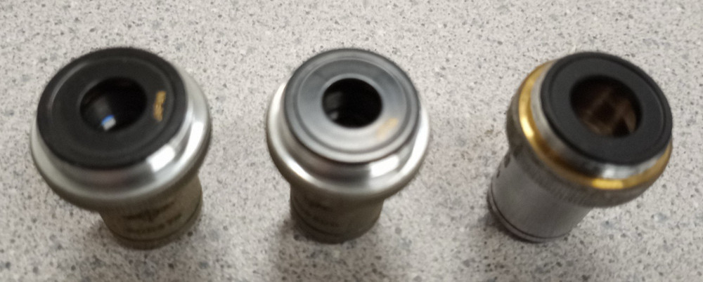3x Microscope Objective: 10-0.25 Lens