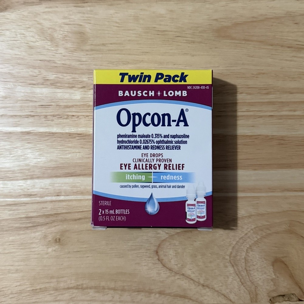 Opcon-A Allergy Relief Eye Drops