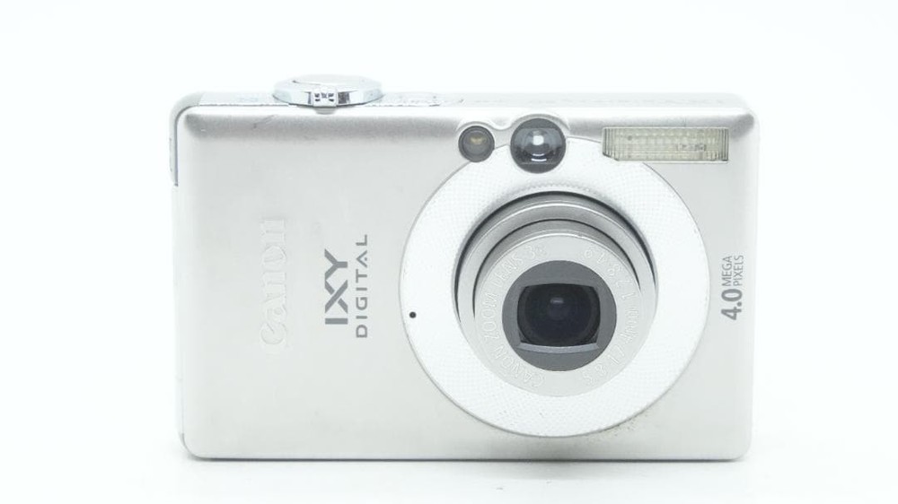 Canon IXY Digital 50 Silver Compact Digital Camera Tested Working Japan