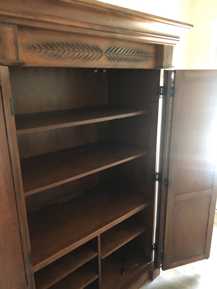 antique armoire closet wardrobe