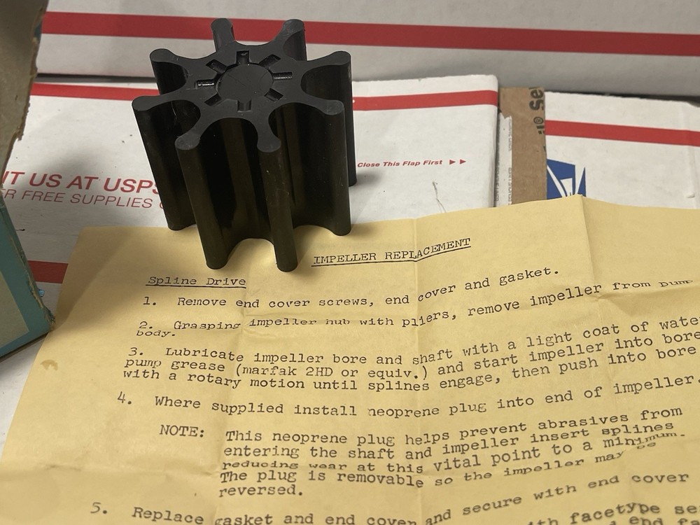 NOS Jabsco 920 F621-j-3/4