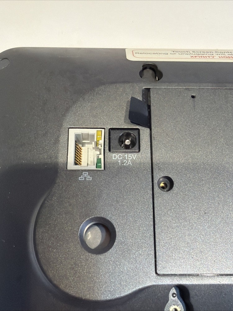 Xfinity Home Touchscreen Controller Model TCA203COMG Intertek 400367