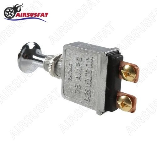 2X Push Pull Switch 75 Amp Spst On/Off 2 Position For Automotive Trucks Off-Road