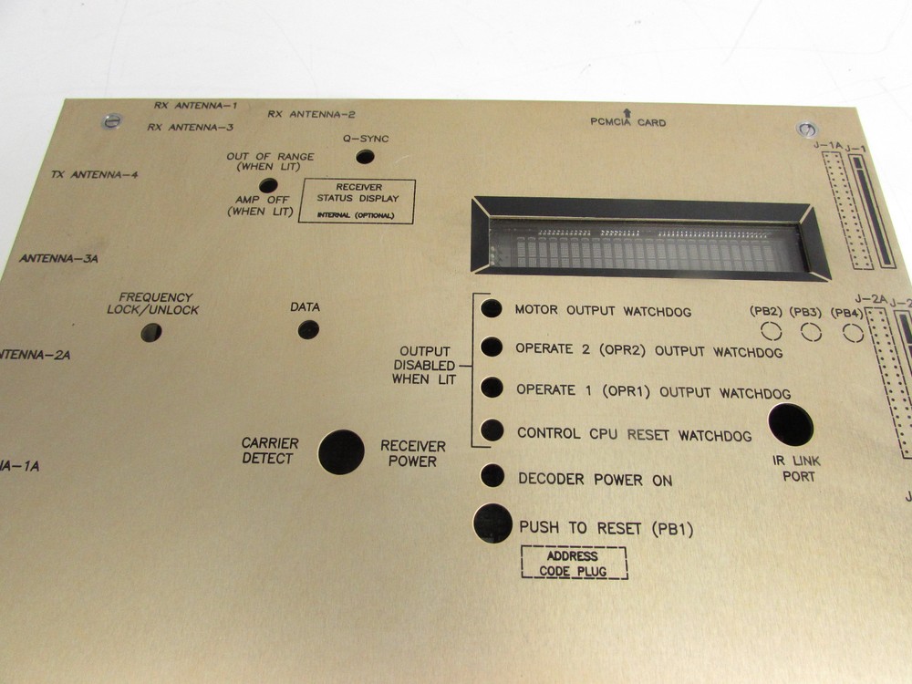CATTRON THEIMEG R1014T/RD96001 MULTI PROCCESSOR RECIEVER/DECODER CHASSIS *XLNT*
