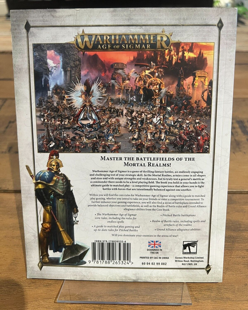WARHAMMER Age of Sigmar Gaming Book