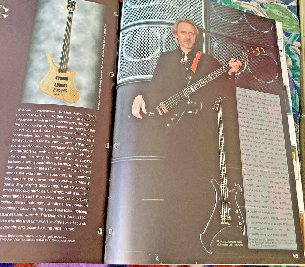 Warwick Official Catalog 1998