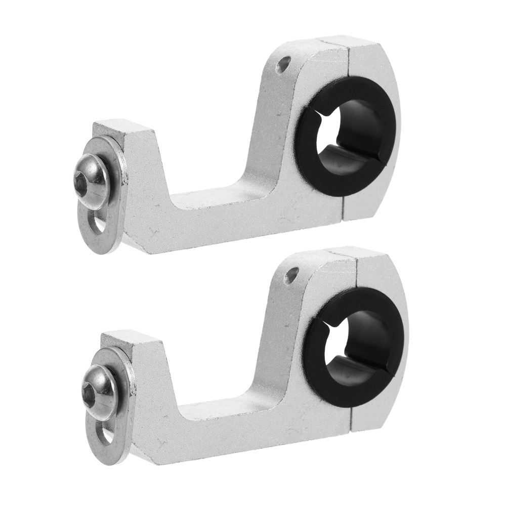 2 Pcs Motorcycle Handguards Clamp Handlebar Bracket for Accessory Mounts