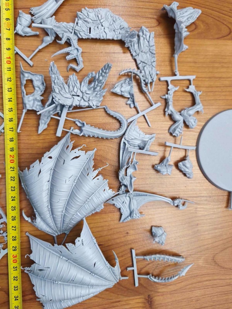 be'lakor warhammer Dark master Chaos Miniature Unpainted Figure model disassembl