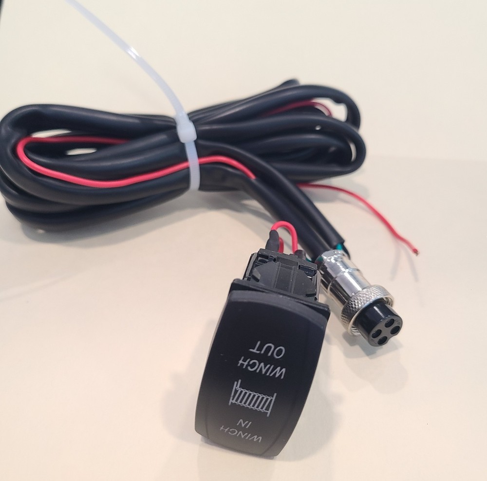 Winch Harnes with Rocker Switch