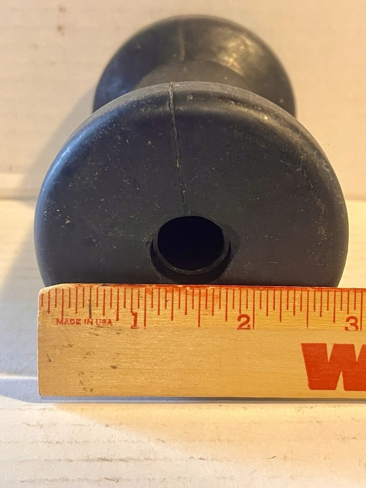 5" Black Boat Trailer Spool/Keel Roller, new