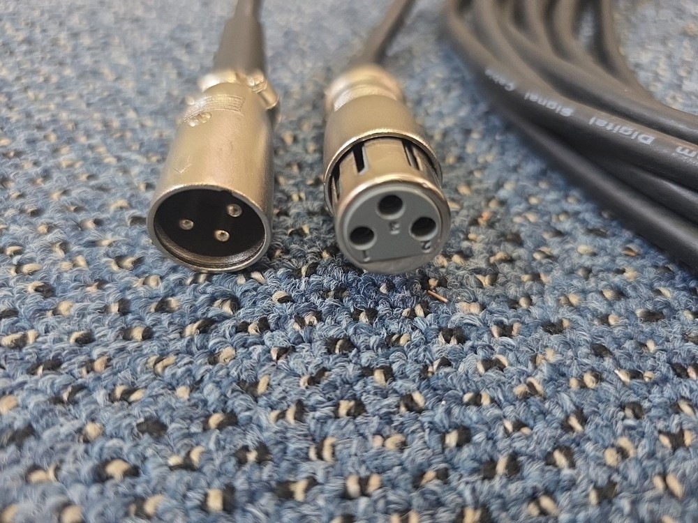 33ft Professional 3 Pin DMX Cable