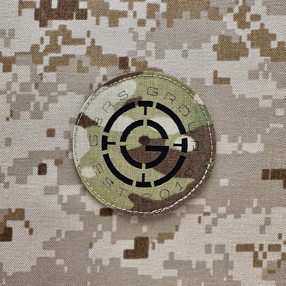 GBRS Group Subdued Circle Logo Morale Patch - MULTICAM