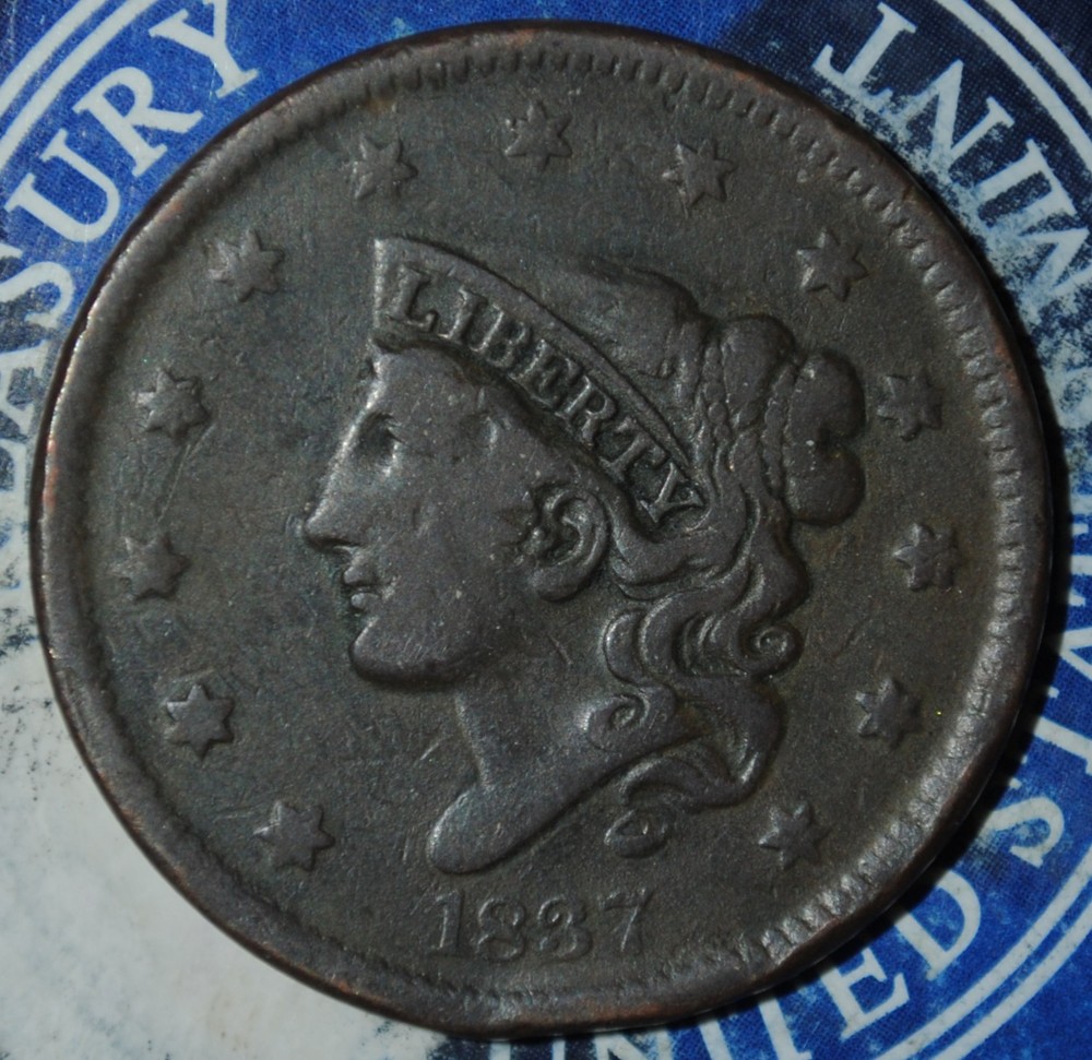 1837 Large Cent {{{{4909