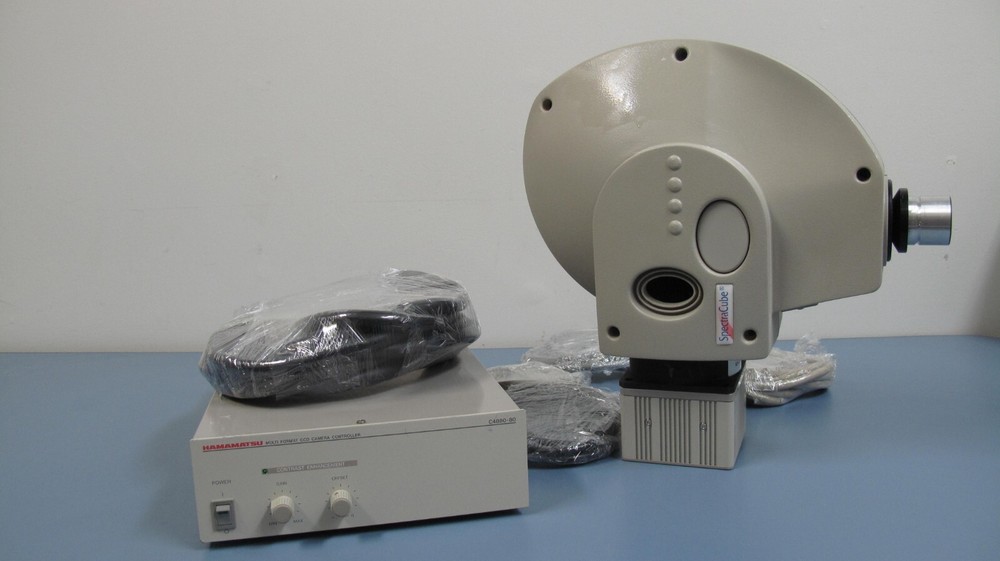 Hamamatsu Multi Format CCD Controller & Camera C4880-80 W. SPECTRACUBE Dual Head
