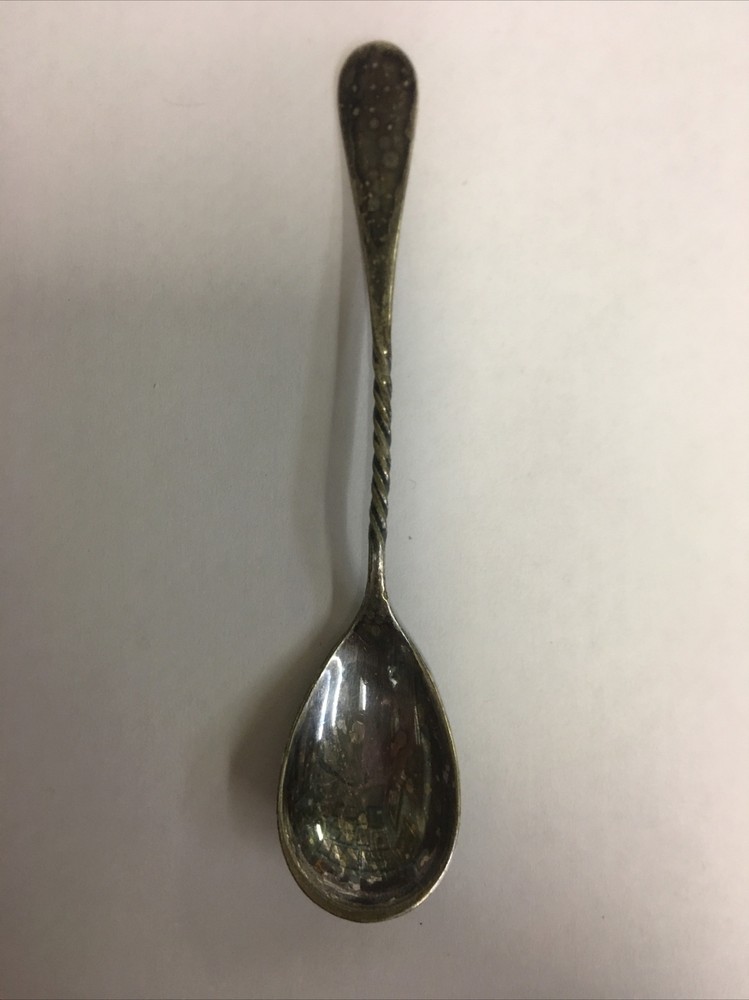 WB 1900 Twisted Handle Antique Spoon US Collectible
