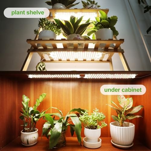 4Panel Grow Lights for Indoor Plants, Seed Starting, Panel Grow Light(4Pack)